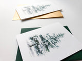 Evergreen Tree Card