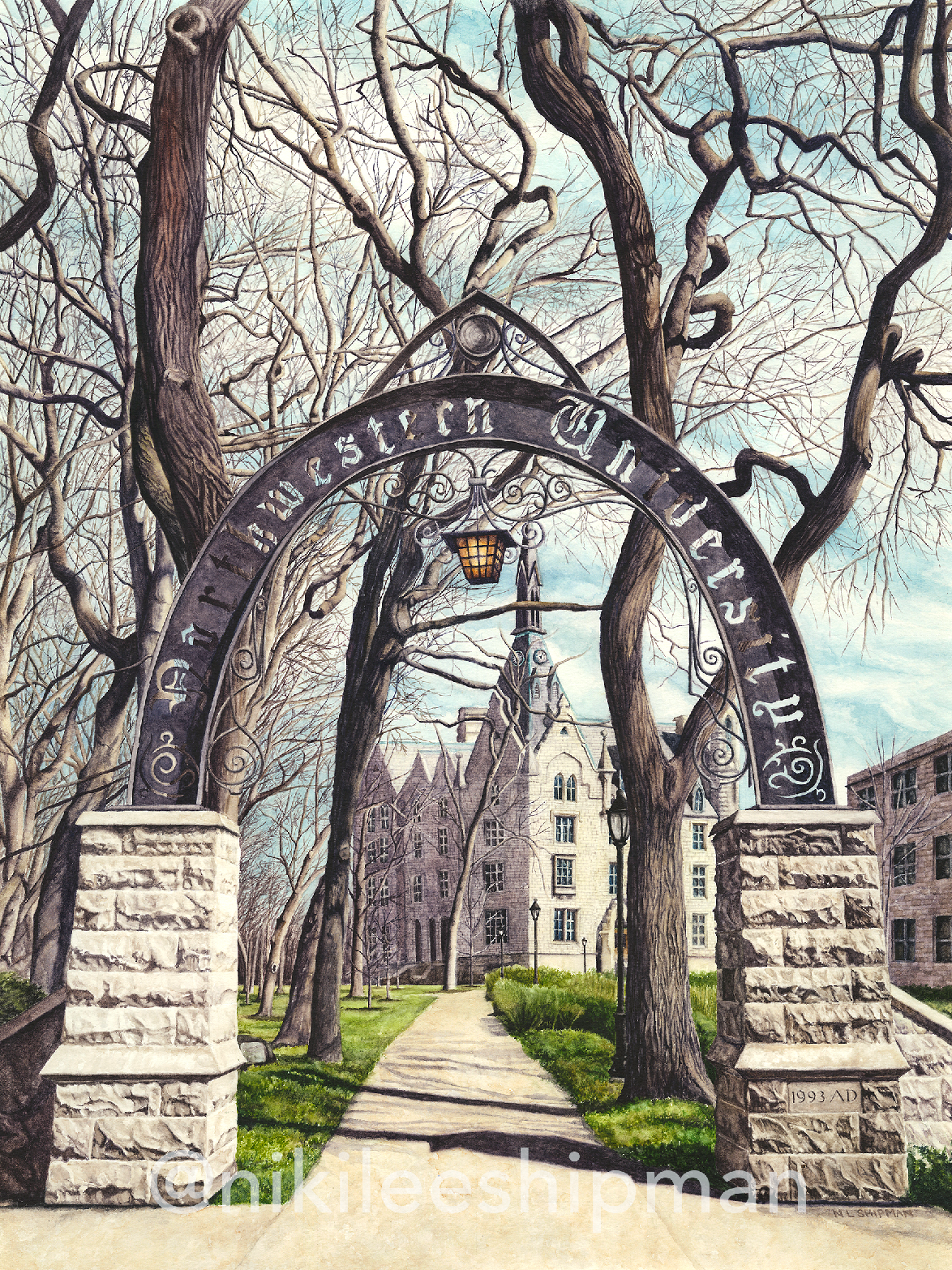Northwestern Weber Arch