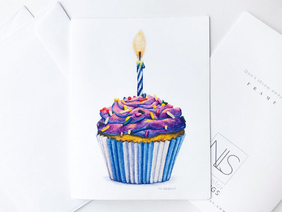 Now Available - Birthday Cupcake Cards