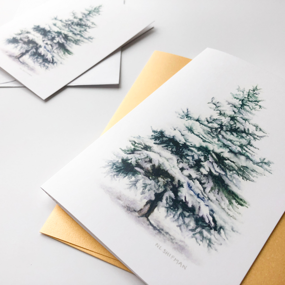 Hand-Painted Cards