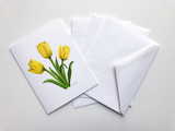 Yellow Tulip Card